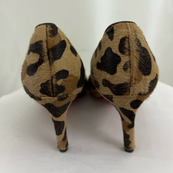 Christian Louboutin Leopard Print Heels - Picture 3 of 6